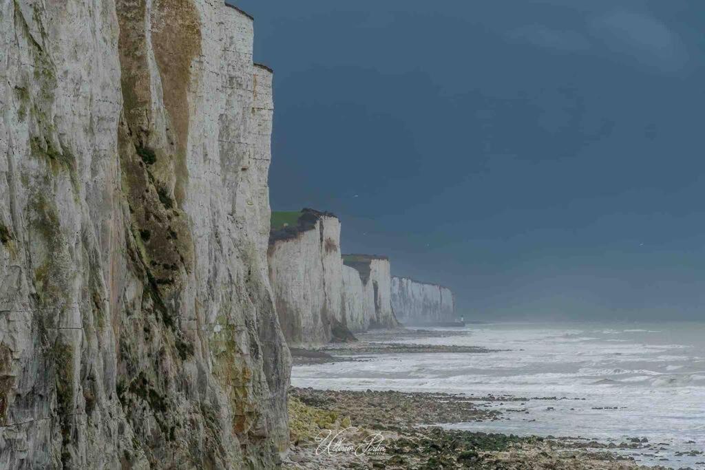 Pleine Face Mer Et Plage Ault Exteriér fotografie