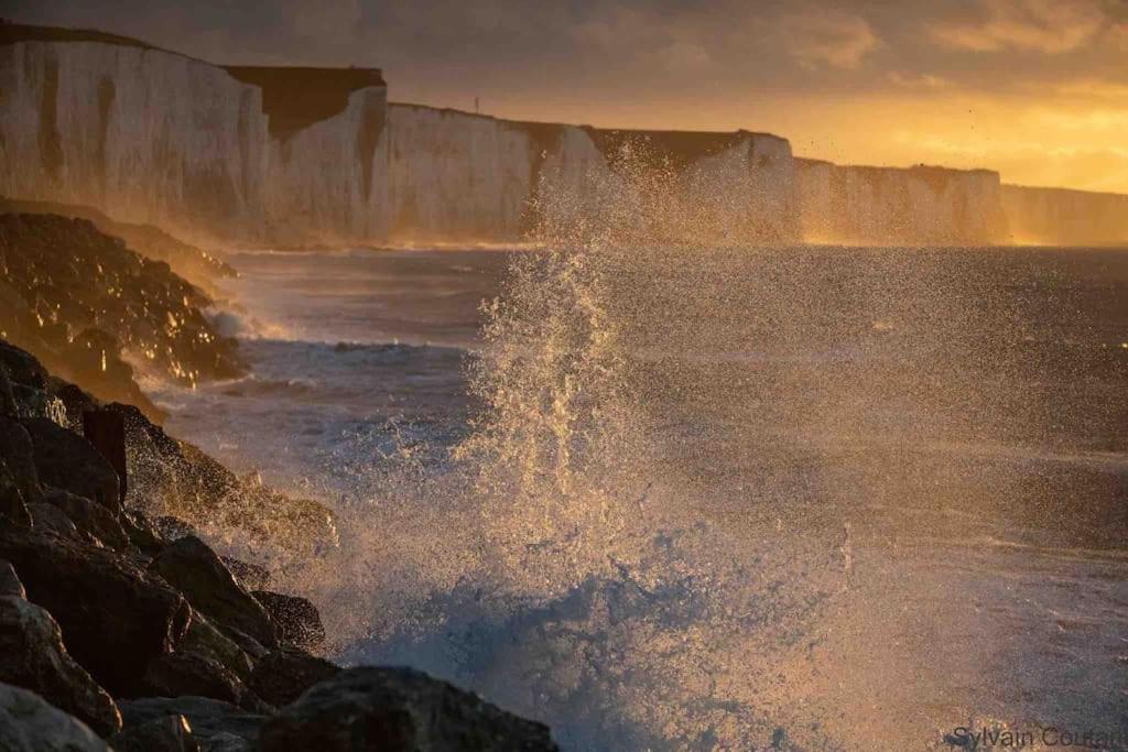 Pleine Face Mer Et Plage Ault Exteriér fotografie